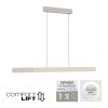 SCHÖNER WOHNEN-Kollektion ADRIANA ROUND LED lámpara colgante lineal, 2 luces