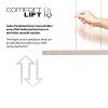 SCHÖNER WOHNEN-Kollektion ADRIANA ROUND LED lámpara colgante lineal, 2 luces