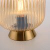 SCHÖNER WOHNEN-Kollektion NAMI lámpara de sobremesa decorativa acanalada