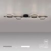 Schöner Wohnen-Kollektion MINI RITUS plafón LED, lámpara de techo moderna de aros