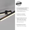 SCHÖNER WOHNEN-Kollektion STRAIGHT plafón LED lineal moderno 27W 3000K 3250 lm