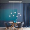 SCHÖNER WOHNEN-Kollektion LINI lámpara colgante LED de comedor, 7 luces