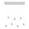 SCHÖNER WOHNEN-Kollektion LINI lámpara colgante LED de comedor, 7 luces