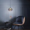 SCHÖNER WOHNEN-Kollektion SIA LED lámpara colgante regulable en altura, 20 cm de largo, 3000 K, 680 lm, 4,5 W