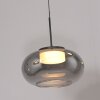 SCHÖNER WOHNEN-Kollektion SIA LED lámpara colgante regulable en altura, 20 cm de largo, 3000 K, 680 lm, 4,5 W