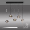 SCHÖNER WOHNEN-Kollektion SIA lámpara colgante LED 5 luces 3000 Kelvin 950 lúmenes 6 vatios