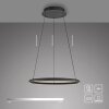 Schöner Wohnen-Kollektion QUILLO lámpara colgante LED aro 60 cm 3000 K 4860 lm 36 W