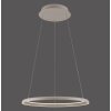 SCHÖNER WOHNEN-Kollektion QUILLO LED lámpara colgante de aro regulable, 60 cm