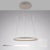 SCHÖNER WOHNEN-Kollektion QUILLO LED lámpara colgante de aro regulable, 60 cm