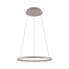 SCHÖNER WOHNEN-Kollektion QUILLO LED lámpara colgante de aro regulable, 60 cm