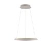 SCHÖNER WOHNEN-Kollektion QUILLO LED lámpara colgante de aro regulable, 60 cm