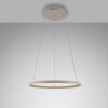 SCHÖNER WOHNEN-Kollektion QUILLO LED lámpara colgante de aro regulable, 60 cm