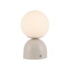 SCHÖNER WOHNEN-Kollektion RUDI LED lámpara de mesa globo con interruptor táctil