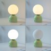 SCHÖNER WOHNEN-Kollektion RUDI lámpara de mesa globo LED moderna con interruptor táctil