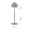 SCHÖNER WOHNEN-Kollektion BELLIS lámpara de mesa LED lámpara de sobremesa moderna