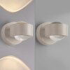 SCHÖNER WOHNEN-Kollektion CHIA LED aplique de pared de 2 luces 3000 K 220 lm 2 W