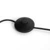 Steinhauer Lámpara de pie moderna Bambus, cinco luces arqueadas orientables para leer