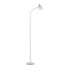 Leuchten Direkt lámpara de pie LED cálida PIXIE blanca, brazo curvo móvil, 3000 Kelvin