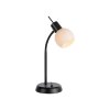 Leuchten Direkt Lámpara de mesa LOKI, brazo flexible regulable, luz cálida de 3000 Kelvin