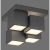 Leuchten Direkt plafón LED TETRIS geométrico 3000 Kelvin cálido para pasillos y recibidores