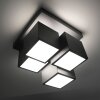 Leuchten Direkt plafón LED TETRIS geométrico 3000 Kelvin cálido para pasillos y recibidores