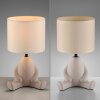 Leuchten Direkt, lámpara de mesa TED con figura animal beige, luz cálida 3000 Kelvin