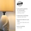 Leuchten Direkt, lámpara de mesa TED con figura animal beige, luz cálida 3000 Kelvin