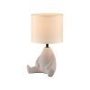 Leuchten Direkt, lámpara de mesa TED con figura animal beige, luz cálida 3000 Kelvin