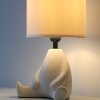 Leuchten Direkt, lámpara de mesa TED con figura animal beige, luz cálida 3000 Kelvin
