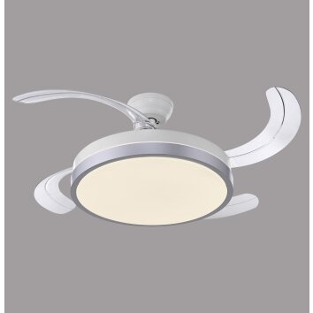 Leuchten Direkt ventilador de techo LED KOPTA temperatura de color regulable 3000-6000 Kelvin