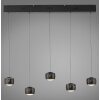 Leuchten Direkt Lámpara colgante BALLINI, LED cálida 3000 Kelvin, 110 cm de largo
