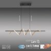 Leuchten Direkt lámpara colgante LED Emanda, memoria, luz cálida 3000 Kelvin, longitud 121 cm