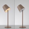 Leuchten Direkt lámpara de mesa BOTERIA LED 3000 Kelvin cálida con pantalla inclinable