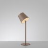 Leuchten Direkt lámpara de mesa BOTERIA LED 3000 Kelvin cálida con pantalla inclinable