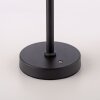 Paul Neuhaus lámpara de mesa RIKA LED, pantalla cilíndrica, memoria, 3000 Kelvin cálida