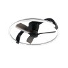 Reality Ventilador LED Stockholm, temperatura de color regulable 2700-6500 Kelvin
