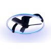Reality Ventilador LED Stockholm, temperatura de color regulable 2700-6500 Kelvin