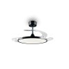 Reality Ventilador LED Kasfjord, temperatura de color regulable 2700-6500 Kelvin