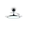 Reality Ventilador LED Kasfjord, temperatura de color regulable 2700-6500 Kelvin