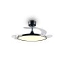 Reality Ventilador LED Kasfjord, temperatura de color regulable 2700-6500 Kelvin