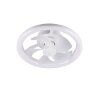 Reality Ventilador de techo LED Pajala, temperatura de color regulable 2700-6500 Kelvin