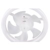 Reality Ventilador de techo LED Pajala, temperatura de color regulable 2700-6500 Kelvin