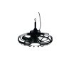 Reality Ventilador de techo Oslo, temperatura de color regulable 2700-6500 Kelvin