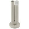 Brilliant Lámpara de mesa Sayu LED beige, de doble cilindro, con luz cálida de 2700 Kelvin
