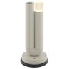 Brilliant Lámpara de mesa Sayu LED beige, de doble cilindro, con luz cálida de 2700 Kelvin