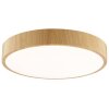 Brilliant Plafón LED Teranon, borde plano color madera clara, 3000 Kelvin blanco cálido