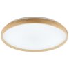 Brilliant plafón LED Alson, mando regulable, temperatura de color regulable 3000-6500 Kelvin