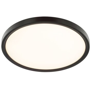 Brilliant plafón LED Galo, sensor de movimiento y crepuscular, 3000 Kelvin blanco cálido