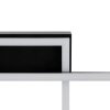 Brilliant plafón LED rectangular Jorvic con dos marcos negros superpuestos
