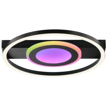 Brilliant Plafón LED Maureen RGB, temperatura de color regulable 3000-6500 Kelvin